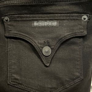 Hudson brand women’s Ginny black crop jeans - size 28, excellent condition!